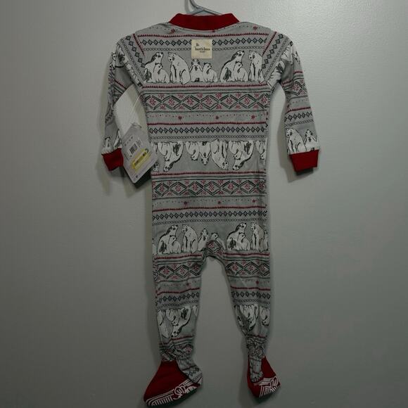 Burt’s Bees 6-9 Month Footie Pajama - Picture 2 of 3